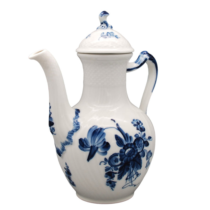 Royal Copenhagen Blue Flower Coffee Pot Design 1517, vintage