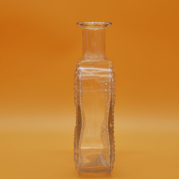 Riihimäen Grapponia Clear Vase, vintage